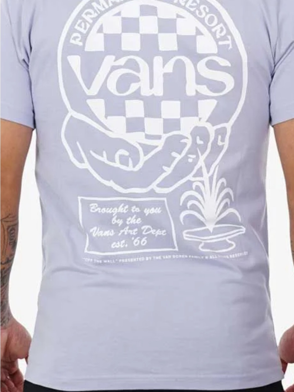 Vans Lavender Short-Sleeve Graphic Tee